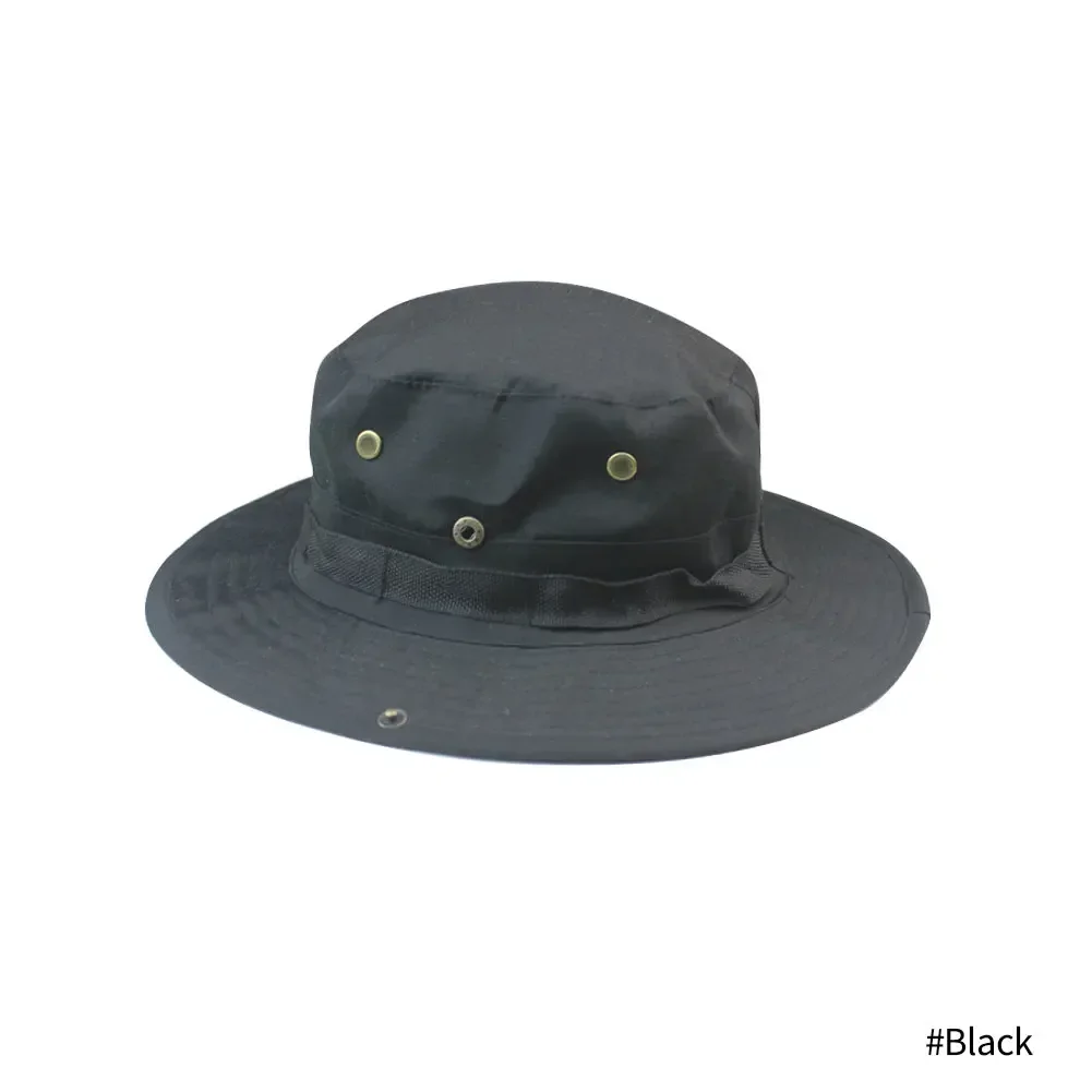 chapeau seau noir unique